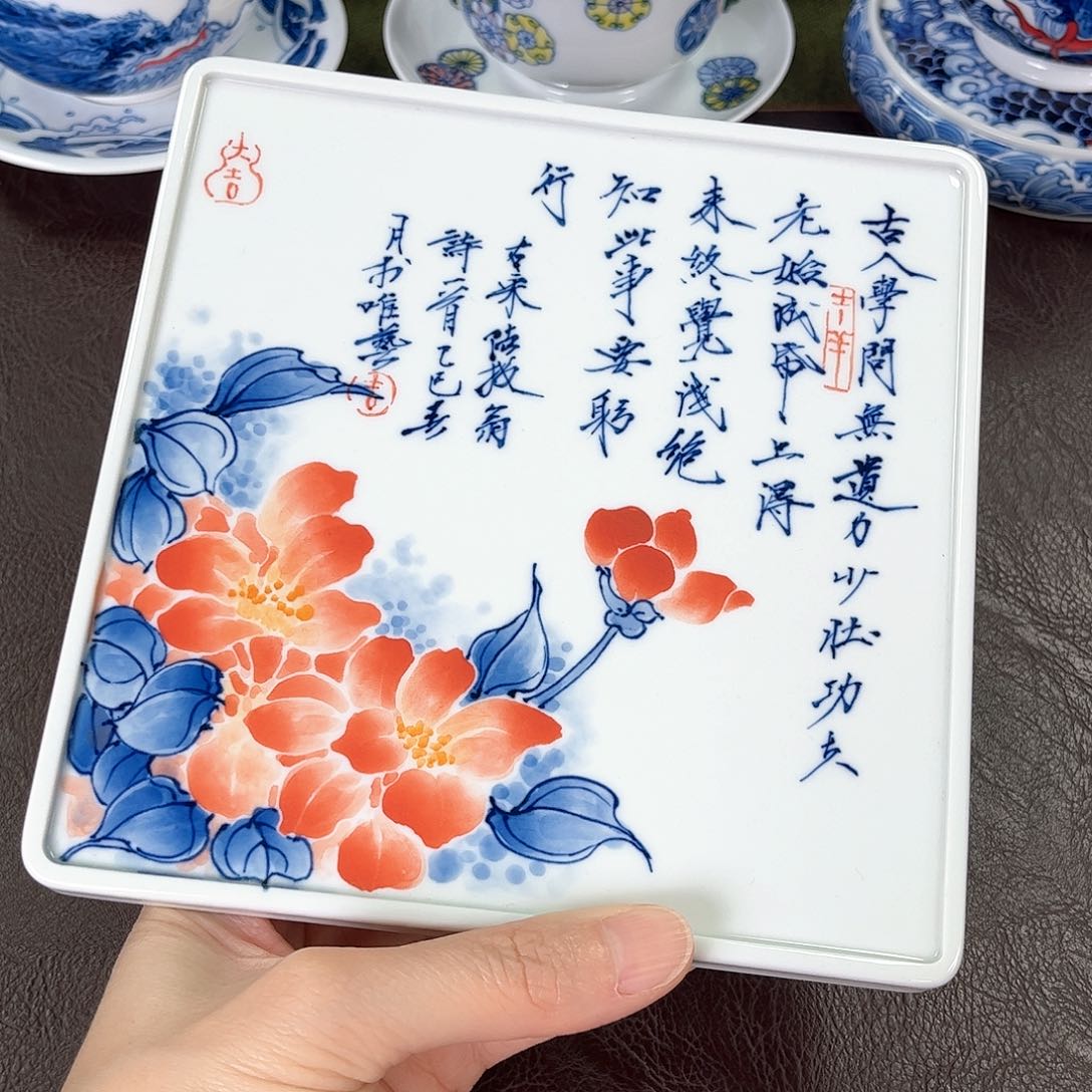 摆件手绘高温瓷器瓷器