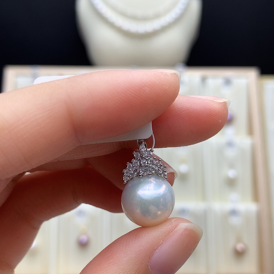 吊坠(赠链)合金淡水珍珠