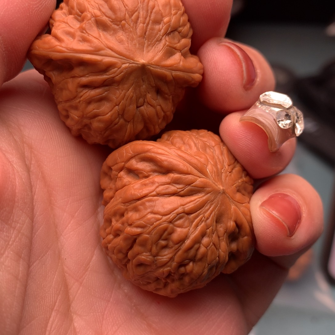 文玩核桃把件不**渊铁锤52