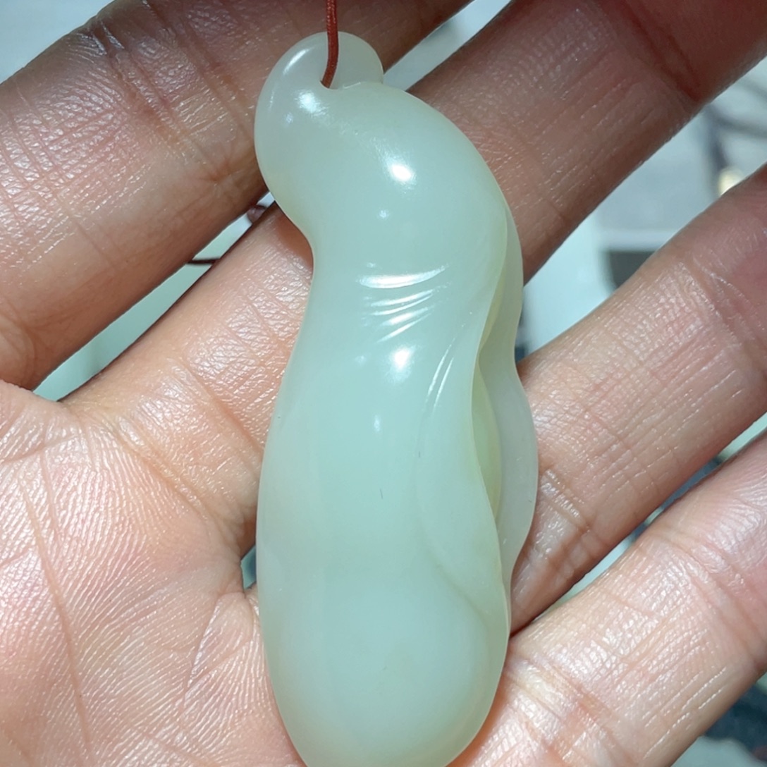 和田玉（青玉）未镶嵌颈饰