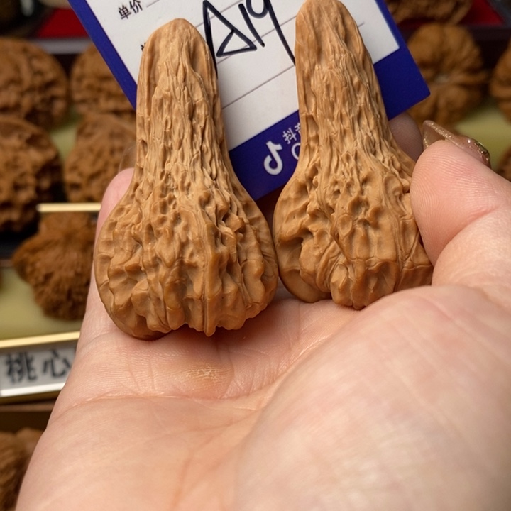 何***璧把件桃核全品鸭嘴兽