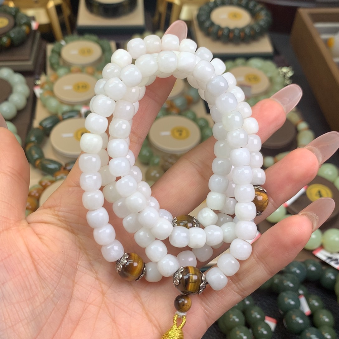 和田玉手链未镶嵌