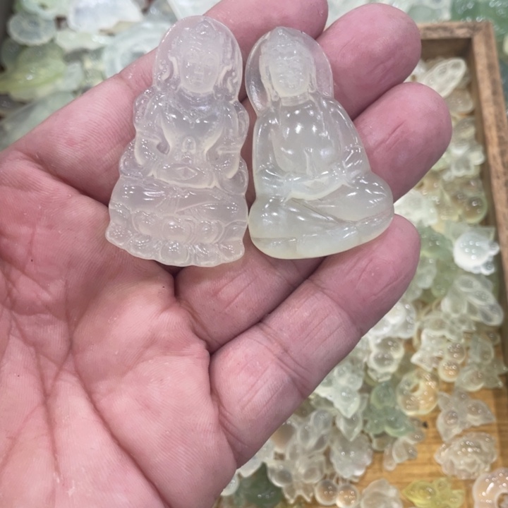 蛇纹石玉合金颈饰