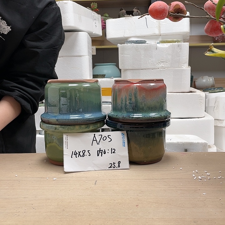 粗陶多肉花盆微瑕705