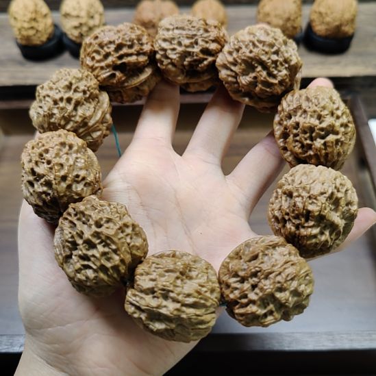 文玩核桃吊坠2上古苍龙34