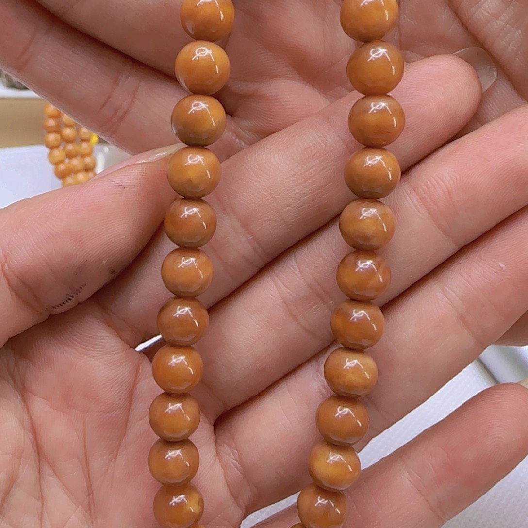 星月菩提手串67傲世龙脊菩提8圆手持