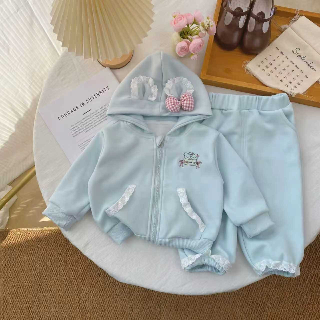 女童套装春秋季2025新款穿搭女孩宝宝儿童套装WL-X-C154