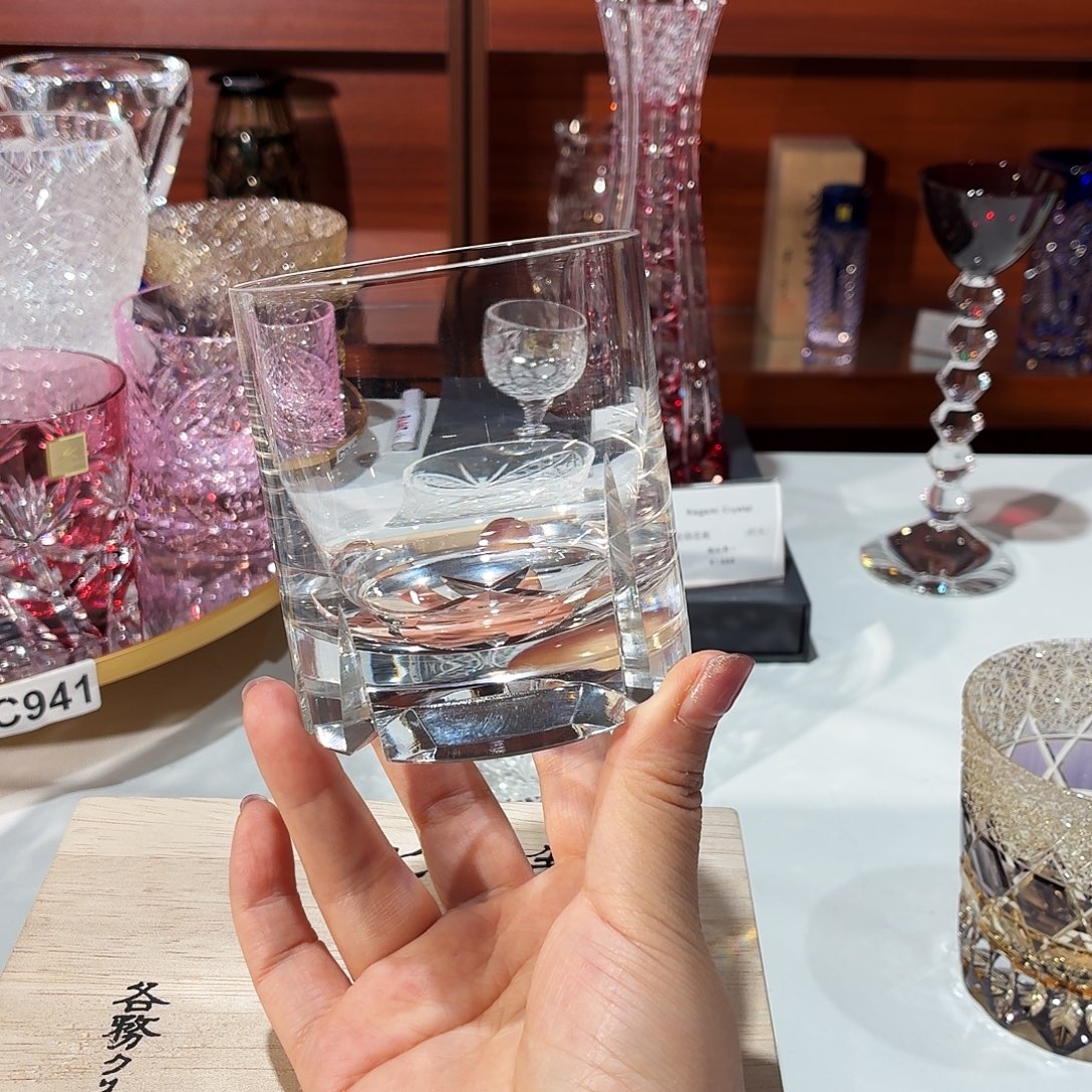 默***契琉璃手工艺品豪雅水晶杯