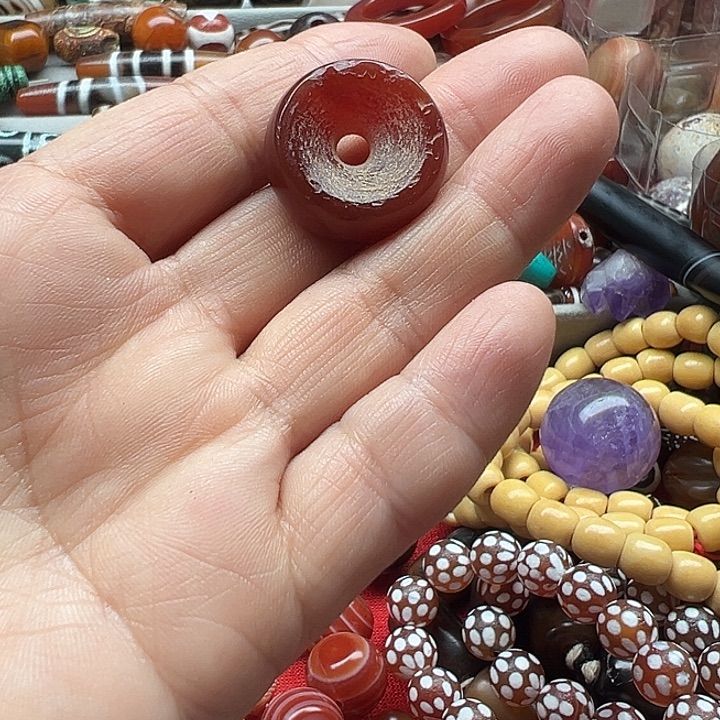 碧***川玛瑙/玉髓未镶嵌颈饰