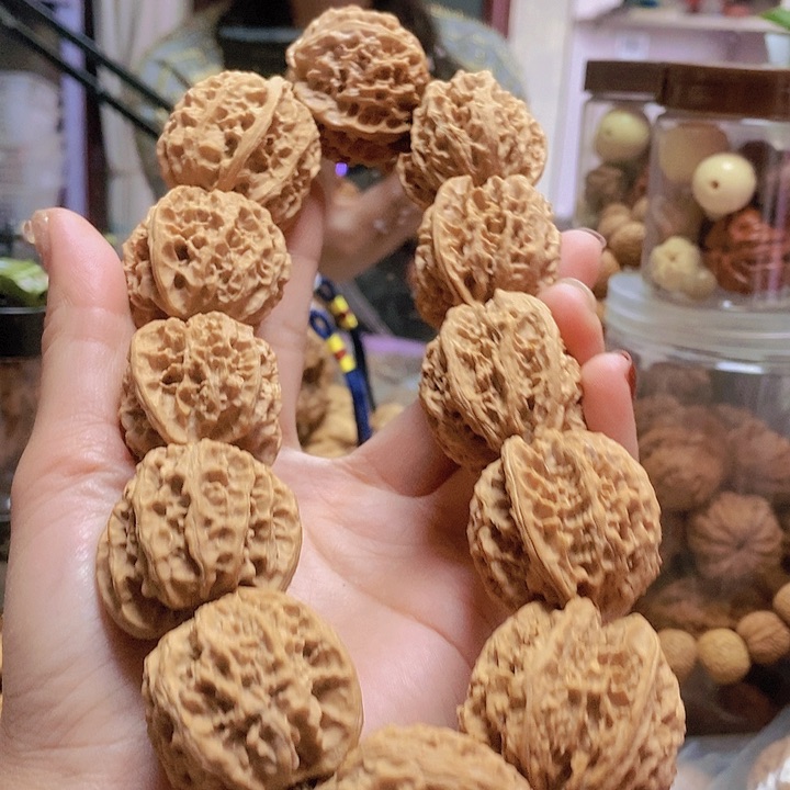 【闪购商品】文玩核桃把件34苹果手持