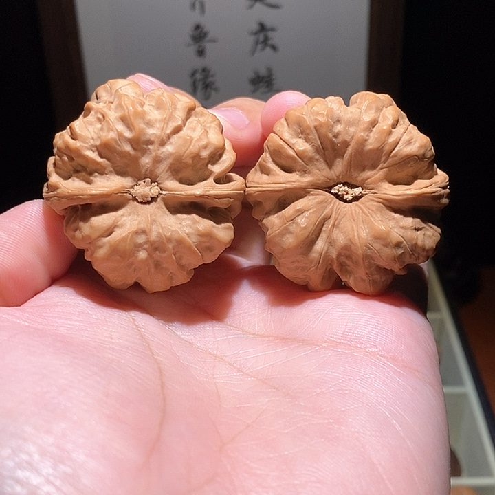 核桃把件帅****e蛤蟆头核桃