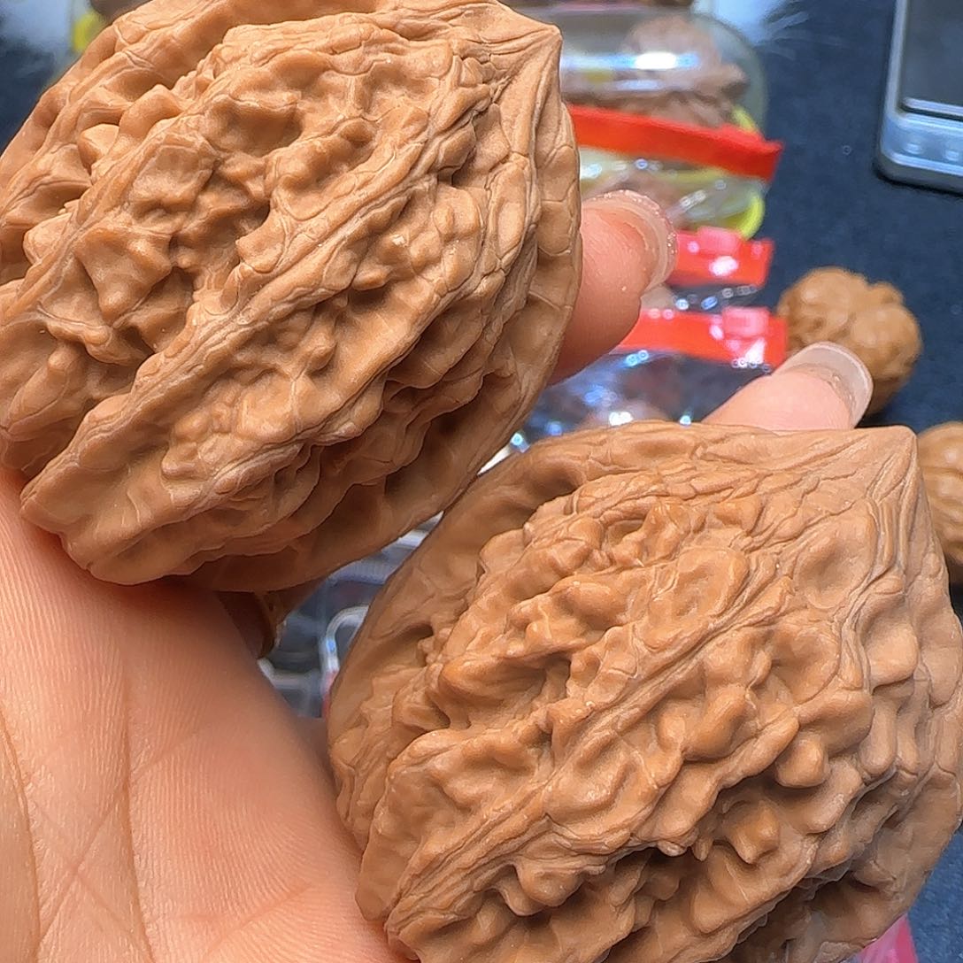 吊坠文玩核桃44全品九尾粗筋