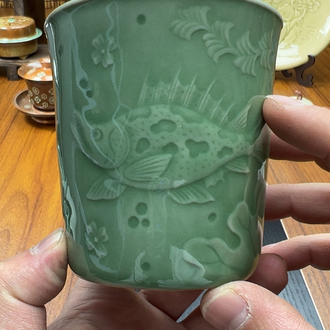 青瓷茶器青茶器器