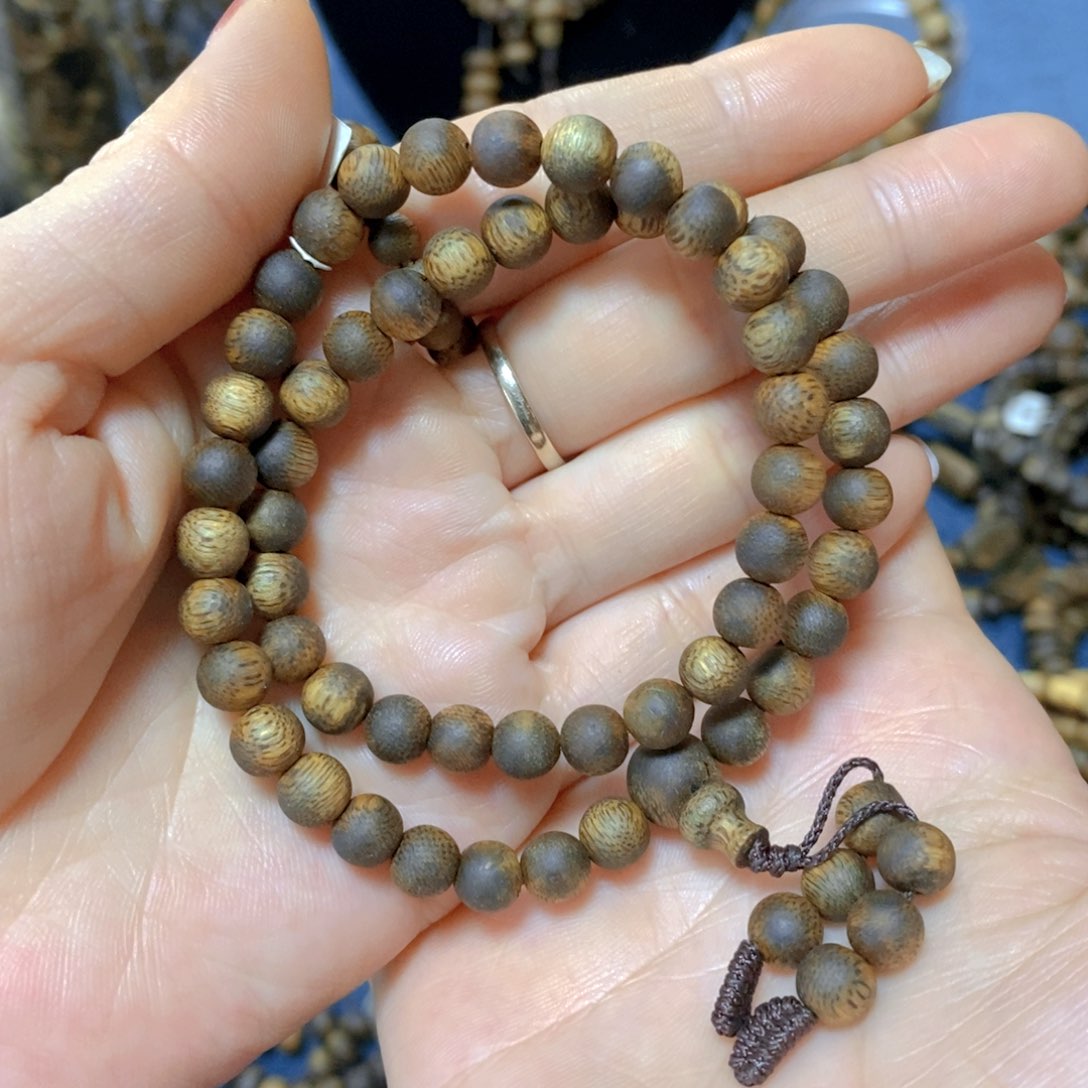 沉香手串张勺子卡6-7克多样性发货一条