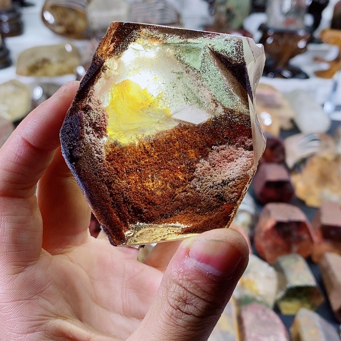 【闪购商品】水晶车挂未镶嵌东天然水晶原石