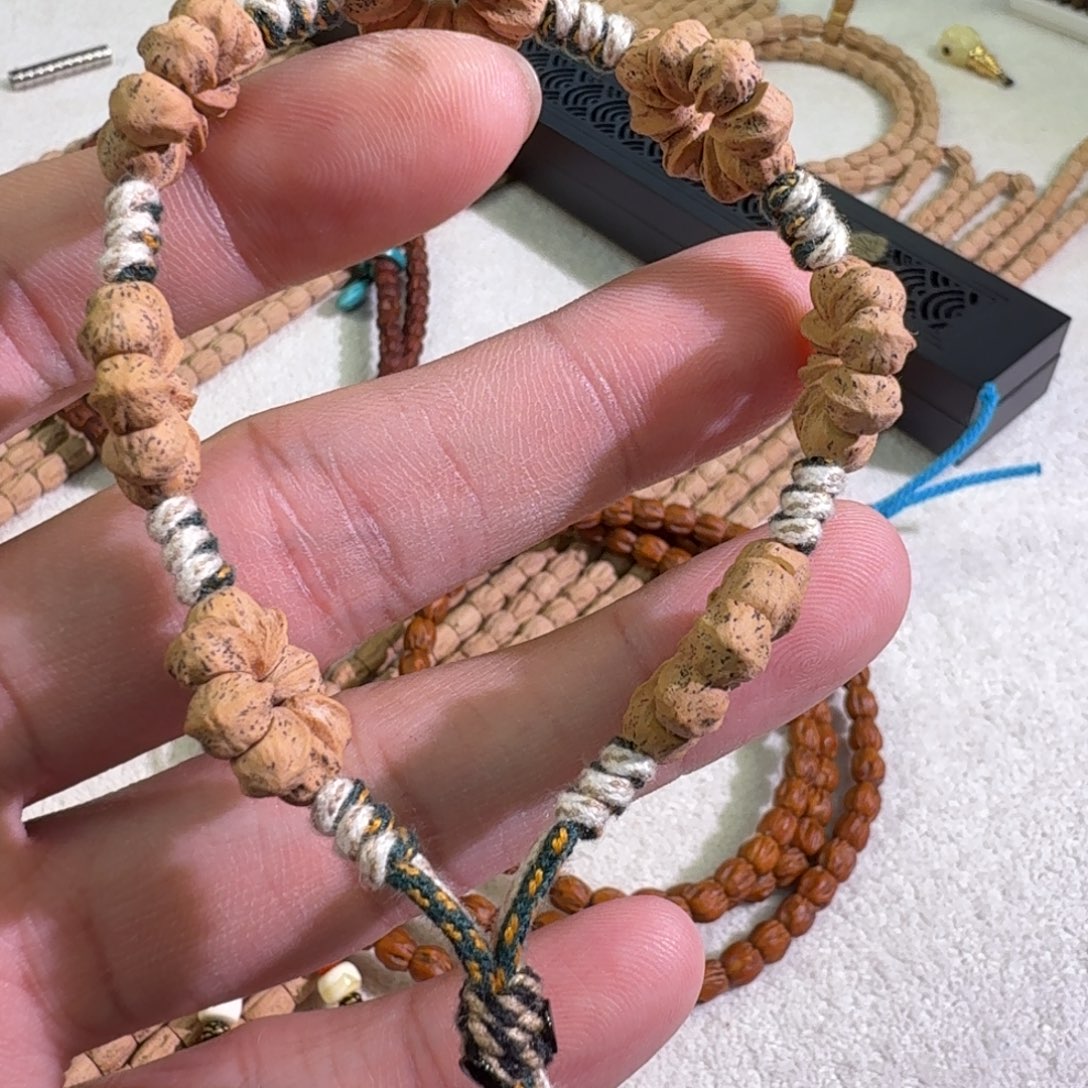 柏香籽/百香籽手串热振小花