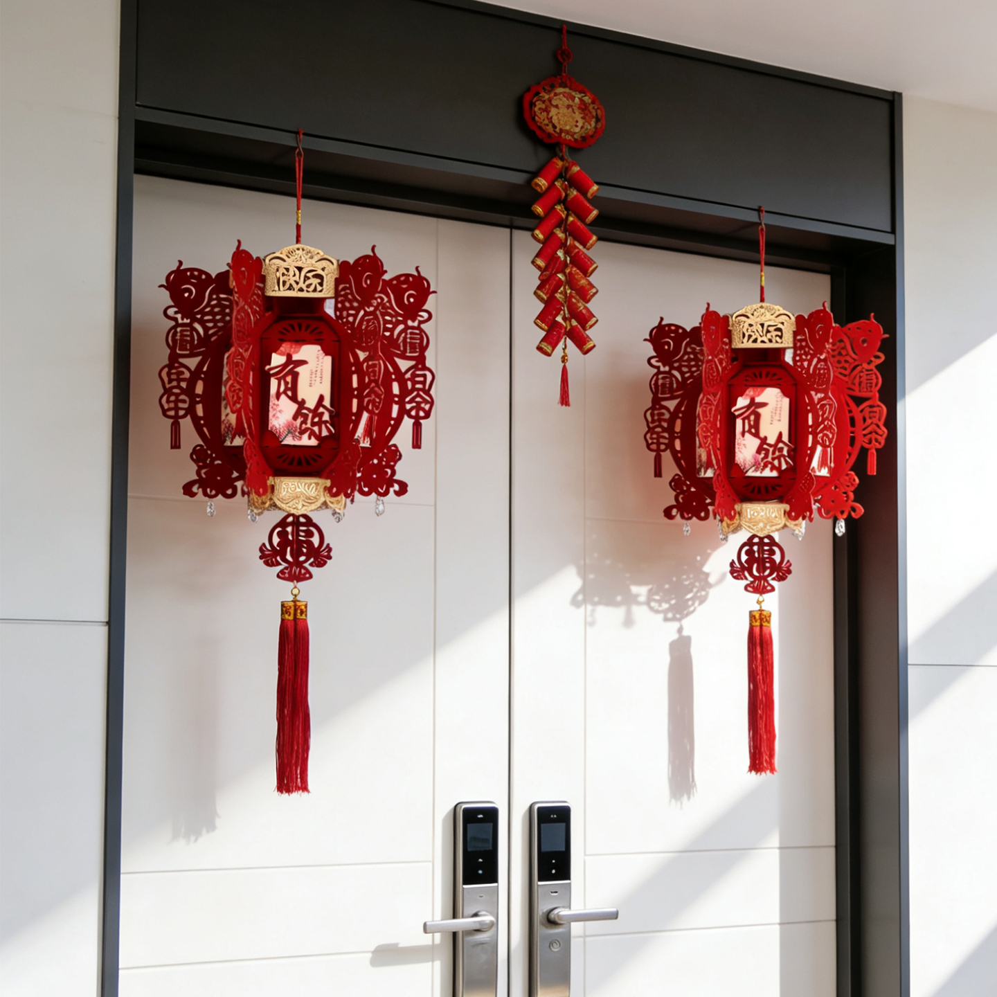 【直播专享】2026新款大红灯笼过年春节新年装饰宫灯阳台挂饰