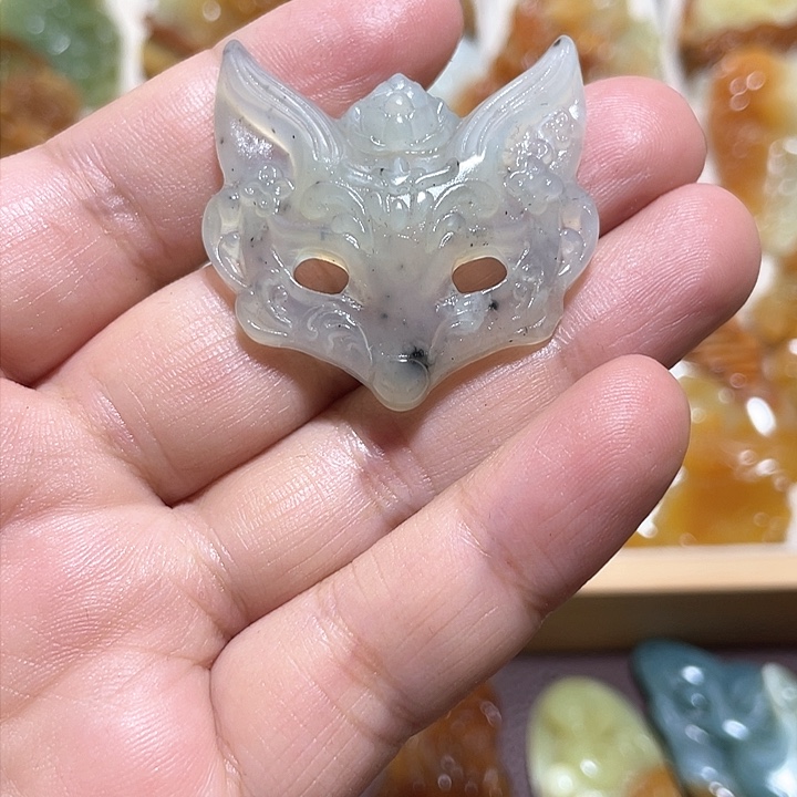 岫玉吊坠(不含链)未镶嵌