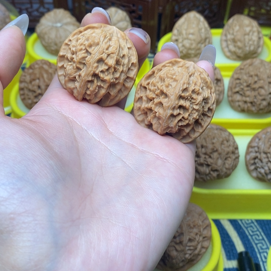 文玩核桃把件37苹果