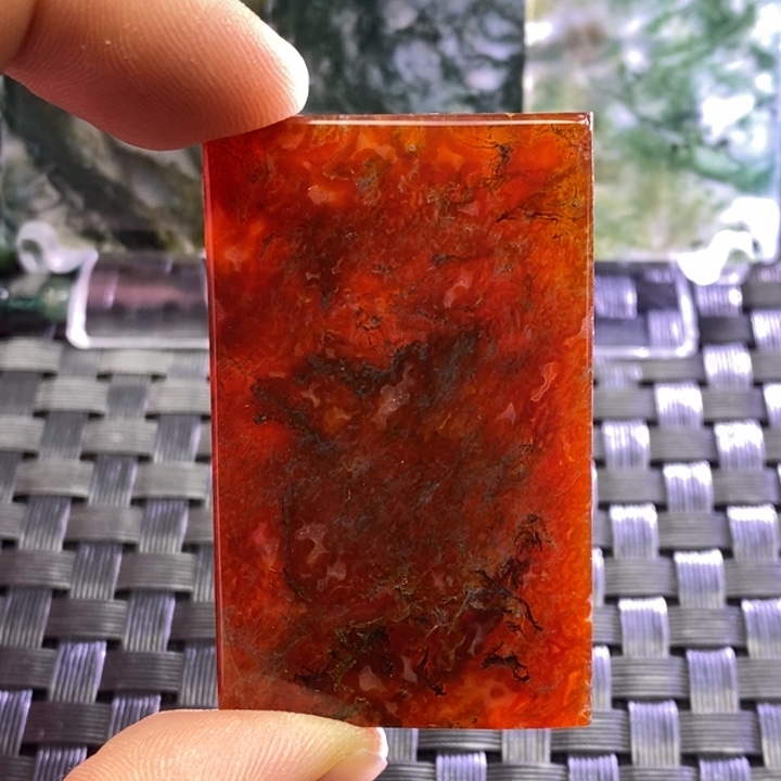 玛瑙/玉髓无事牌未镶嵌