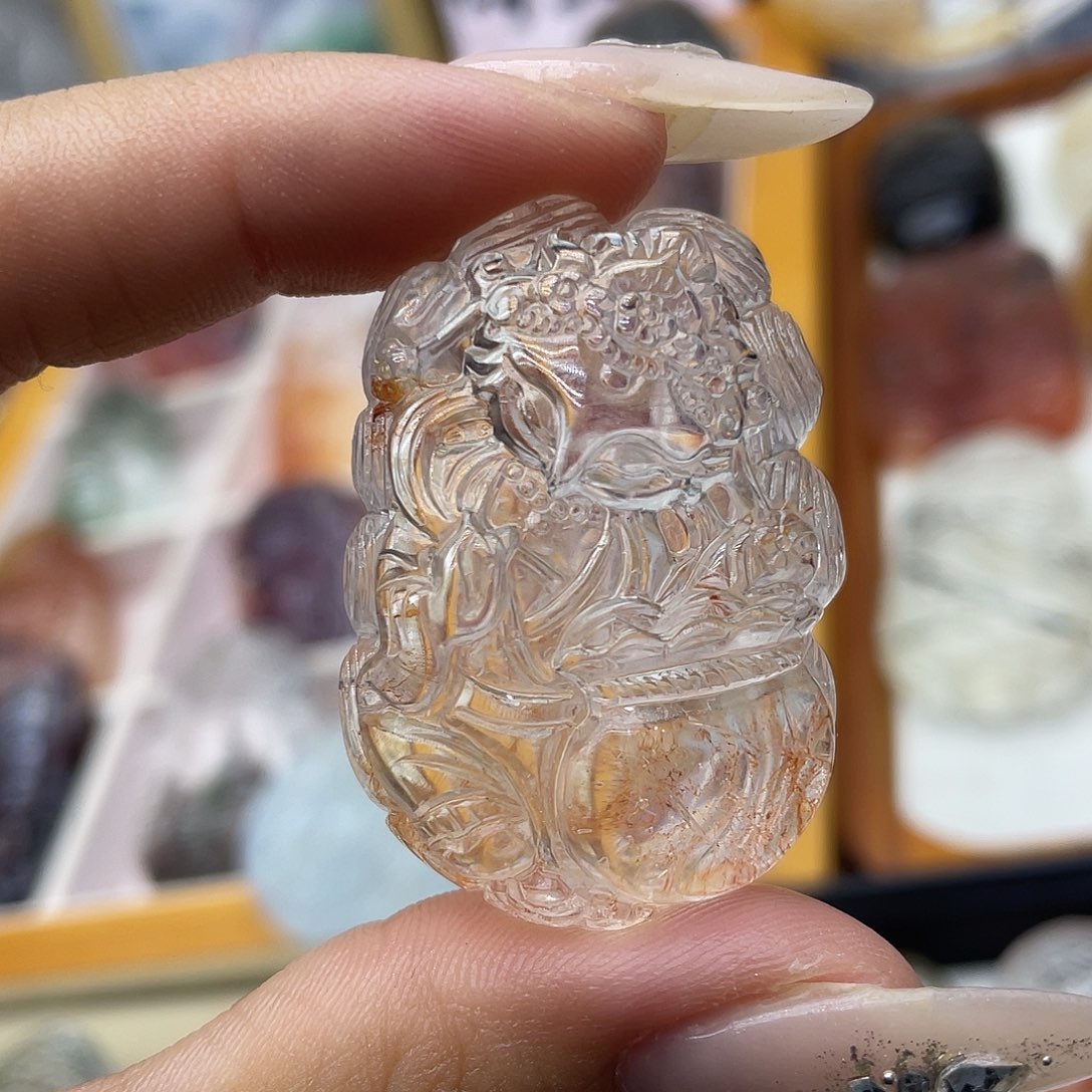 颈饰未镶嵌水晶天然