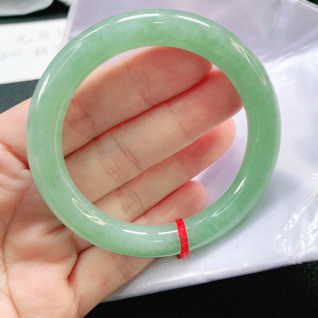 未镶嵌手镯翡翠54圆