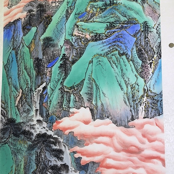 国画伯龙作品国画原作