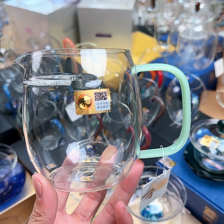 禾器浅玉色澄然月牙款