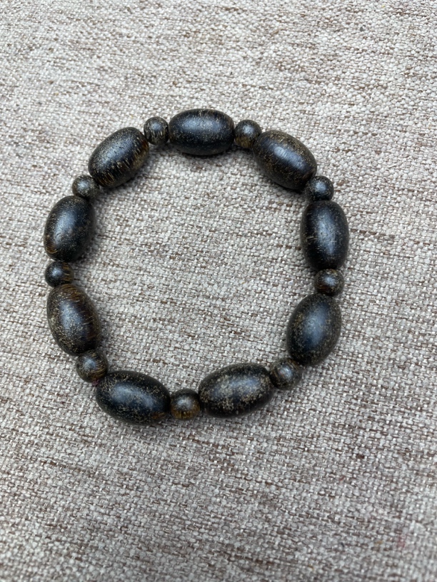 沉香木串文玩老料 手串 7号