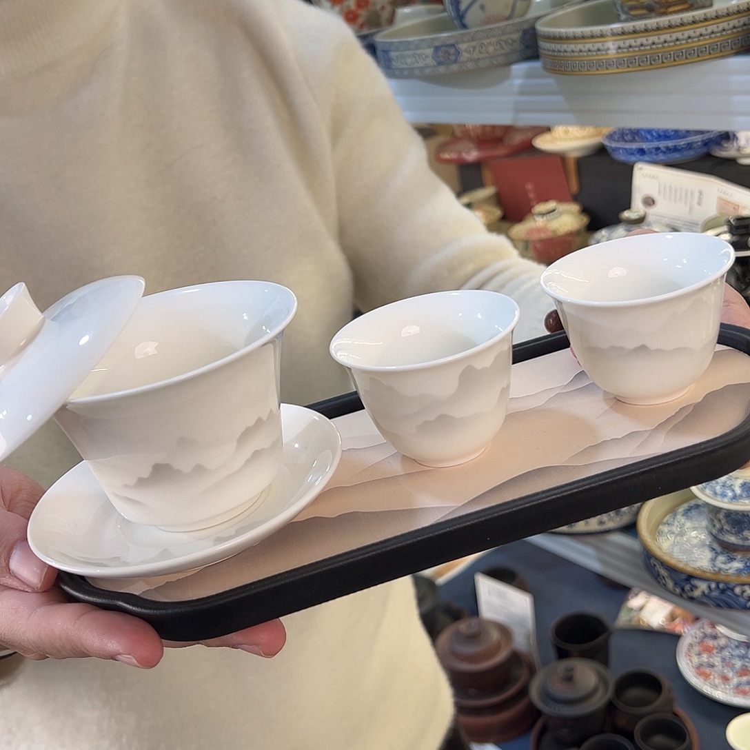 盖碗很漂亮我很喜欢