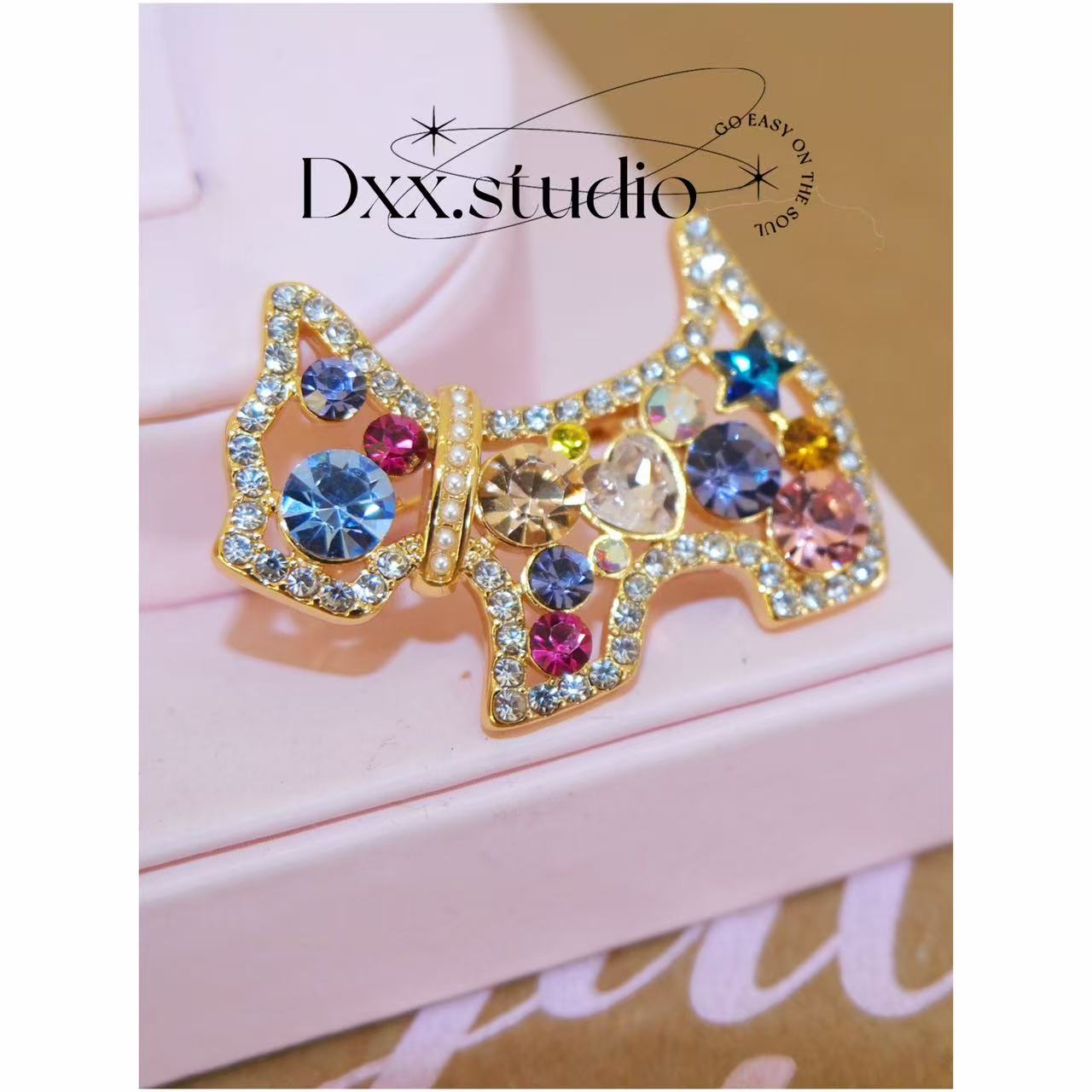 铜合金胸针 小众设计百搭ins胸针52362