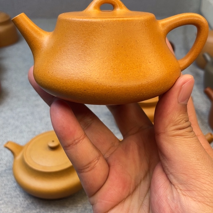 紫砂茶壶分*半手工楚瓢