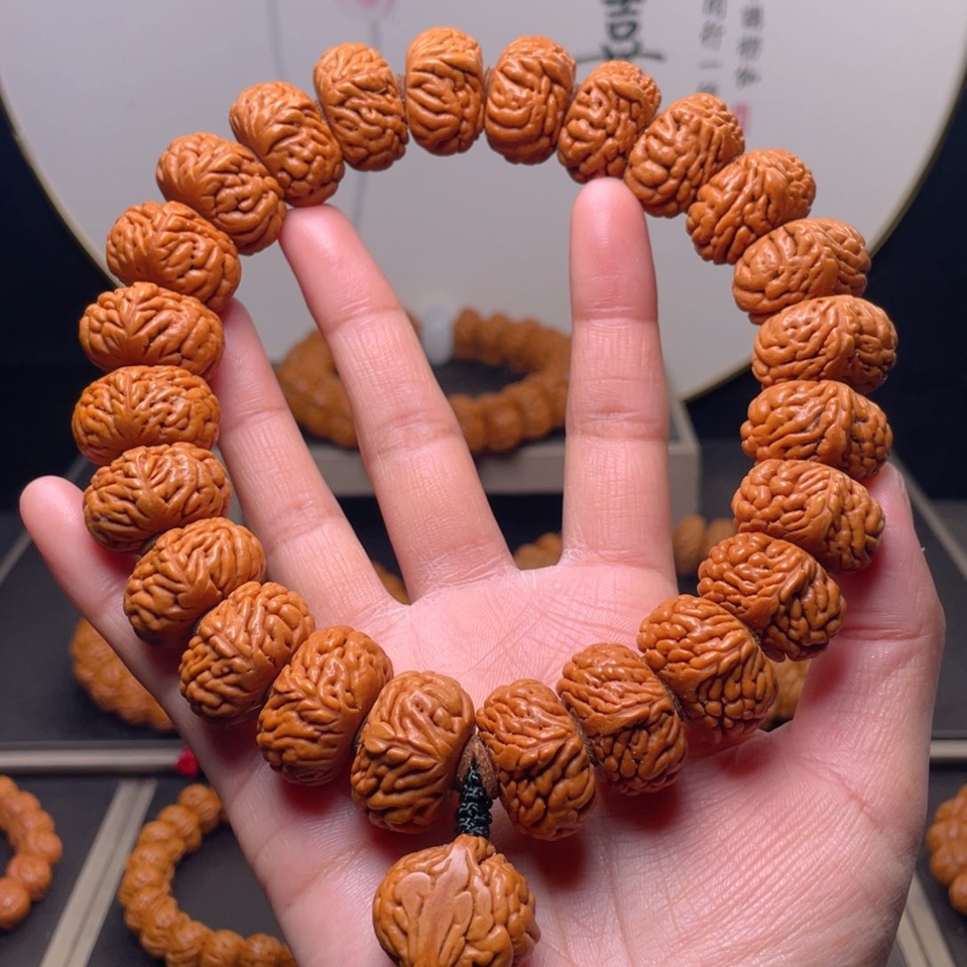 吊坠桃核22尺寸麒麟手持