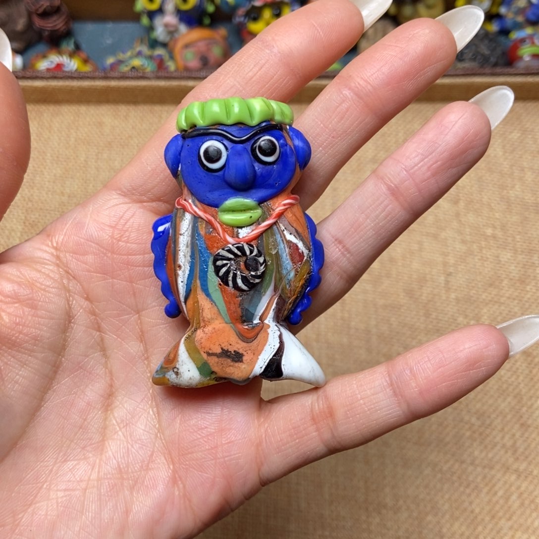 琉璃颈饰福利人鱼