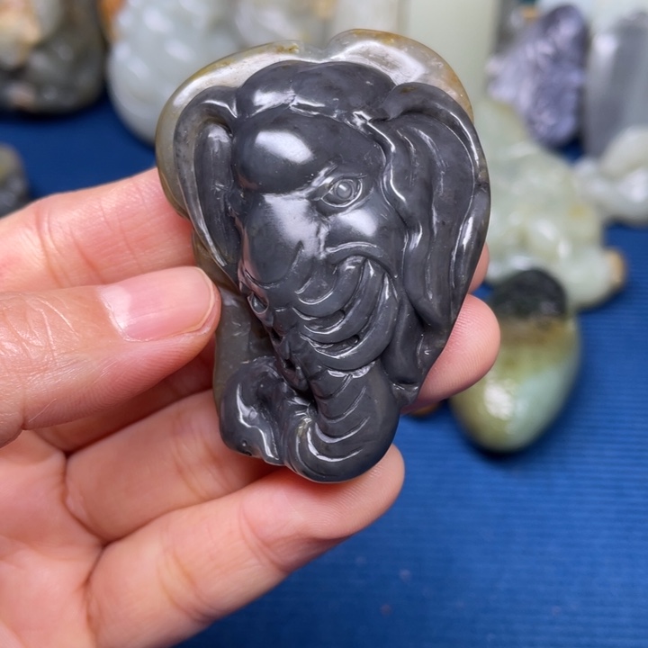 颈饰未镶嵌和田玉缘***空