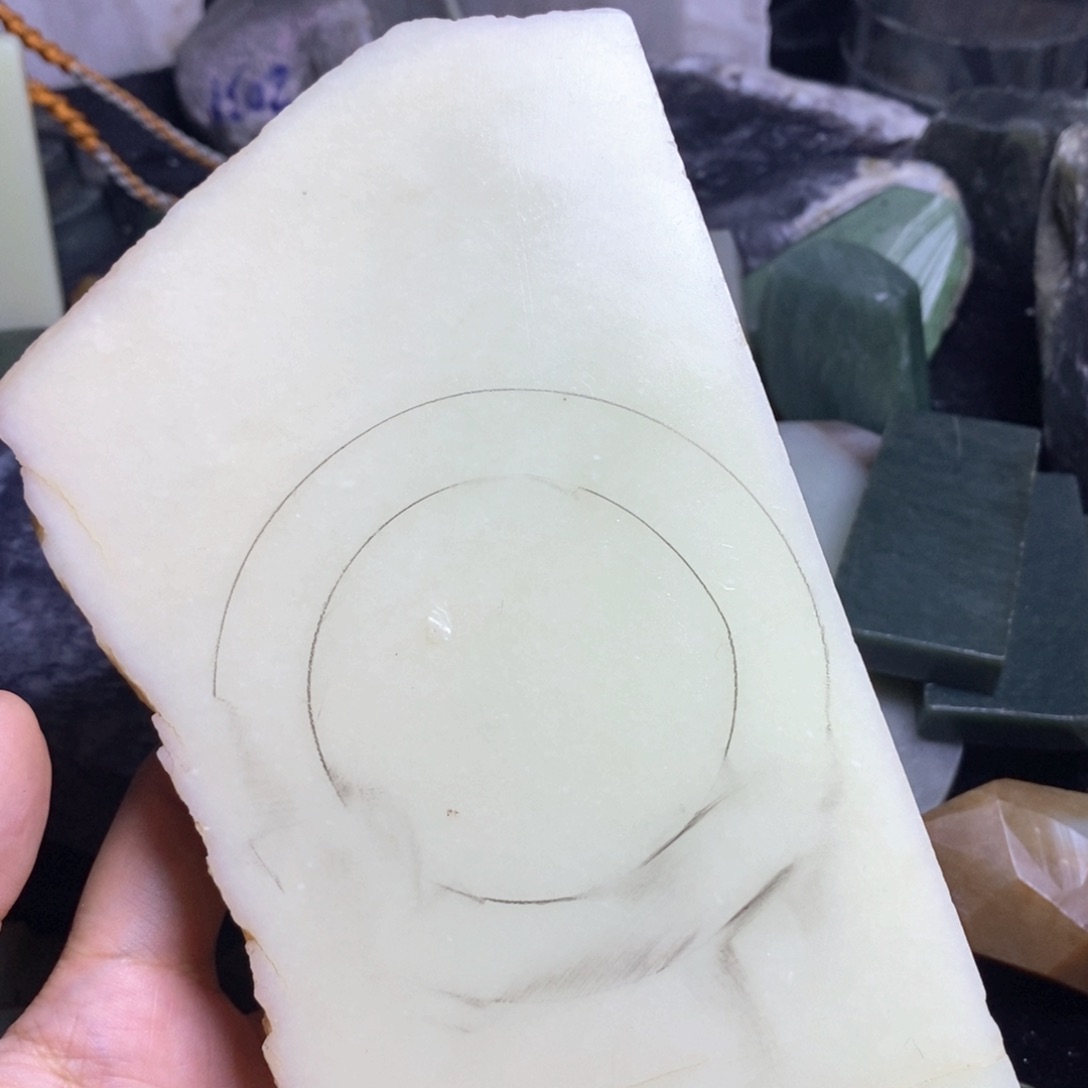 H***H和田玉未镶嵌挂件