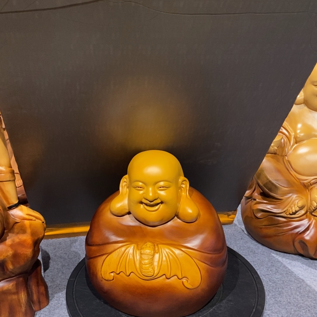 香樟木小***茶木制工艺品