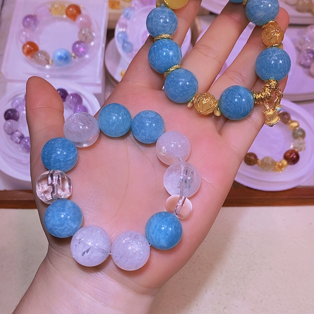 J***扬水晶未镶嵌手链补差价