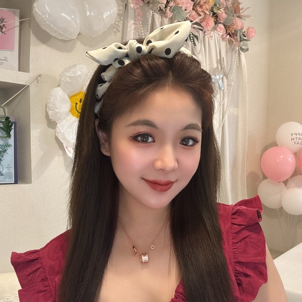 【兔耳朵发箍】新款波点蝴蝶结超立体褶皱发箍兔耳朵齿梳正反带发箍