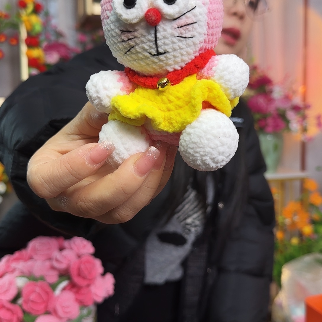 手工钩织设计玩偶