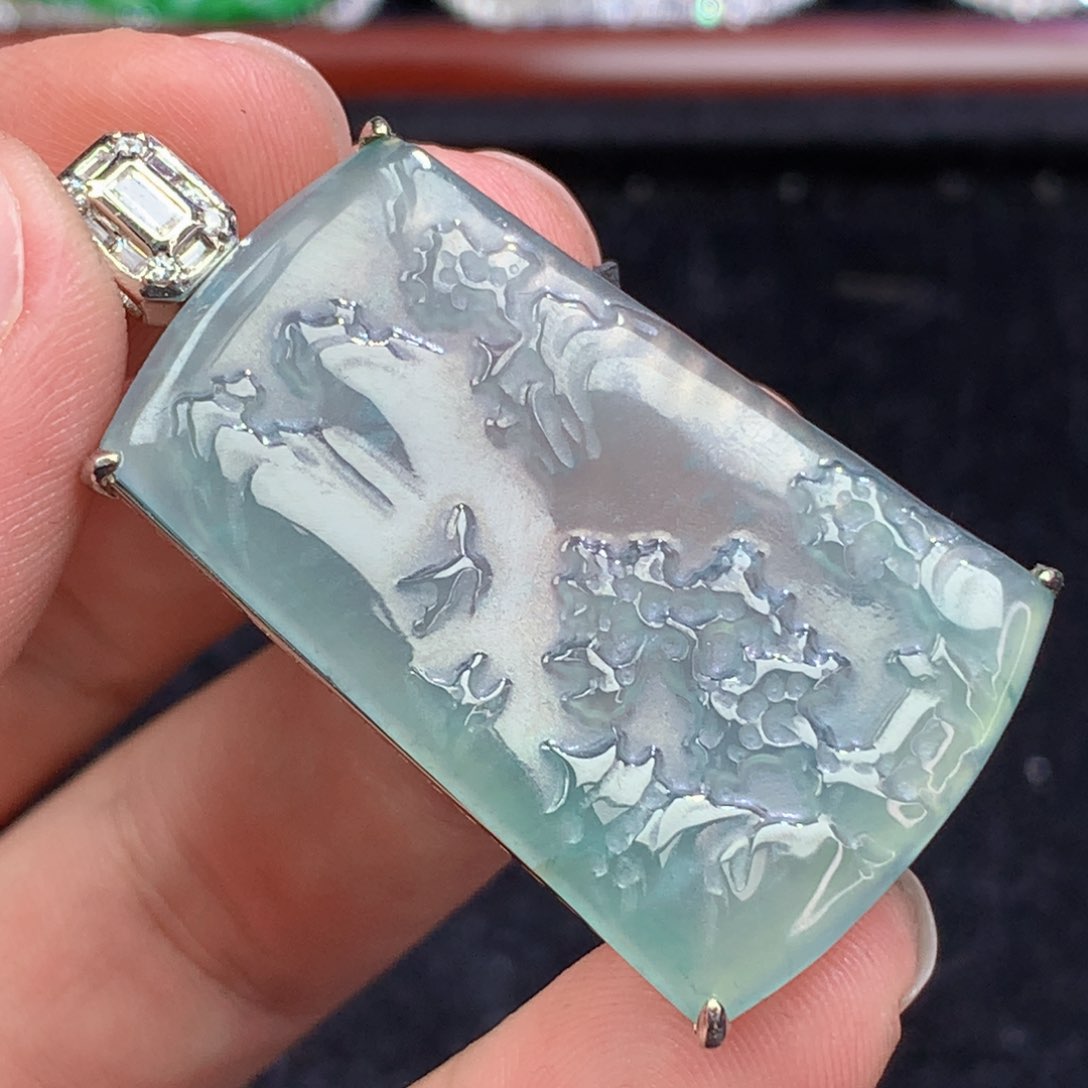 【闪购商品】翡翠未镶嵌颈饰翡翠