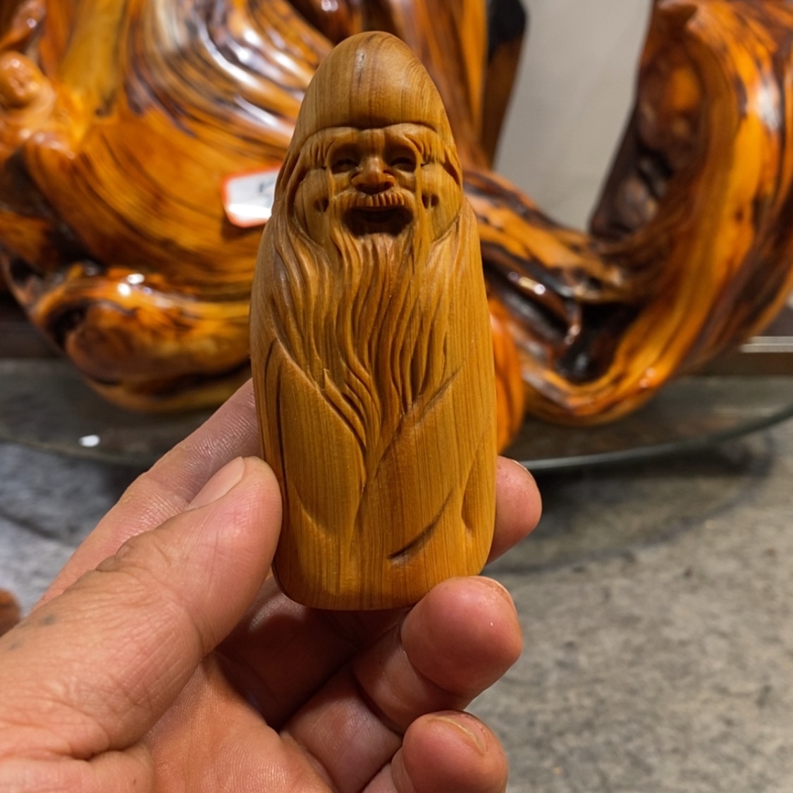 【闪购商品】柏木（崖柏）根雕木雕工艺品摆件家居满十送一手把件