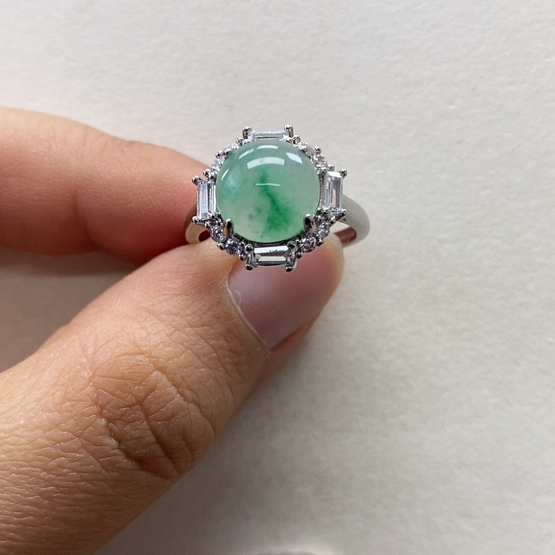 石英质玉戒指合金