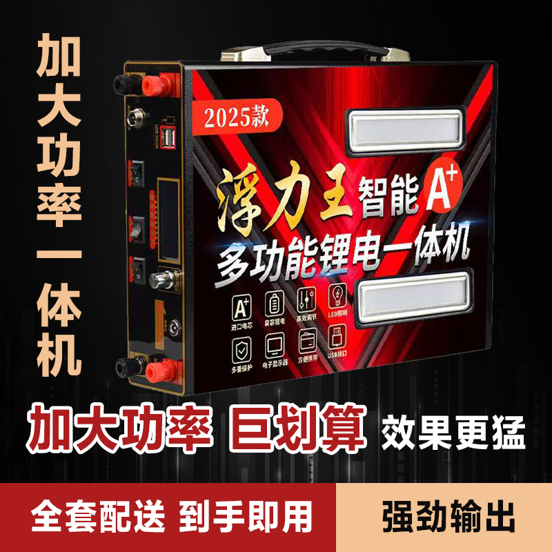 锂电池一体机整体机大功率逆变器智能户外锂电瓶转换器新能源