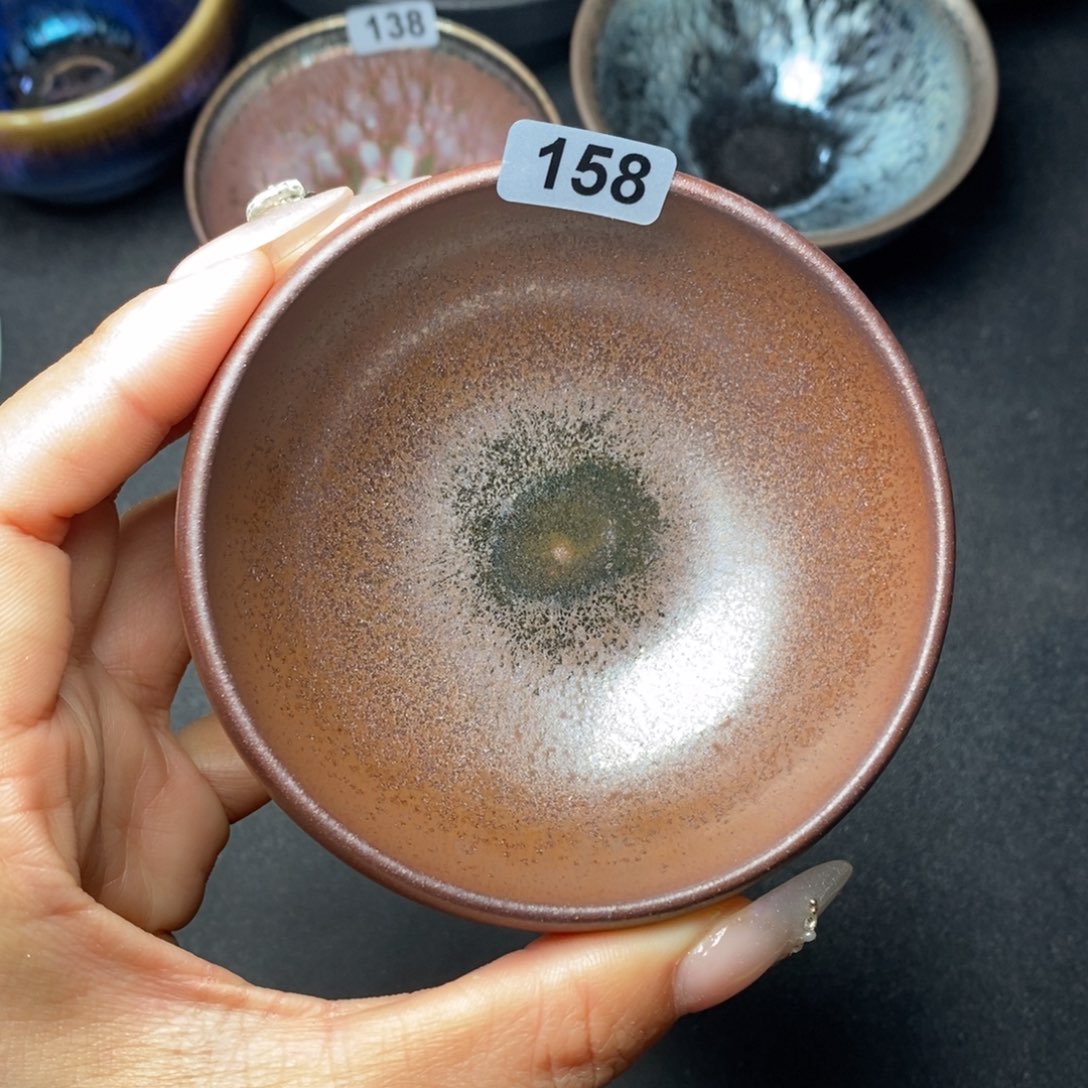 茶盏建窑建盏主人杯158