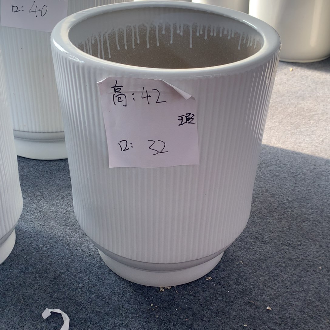 高温陶瓷花盆微瑕