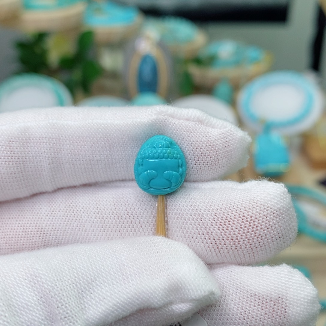 未镶嵌绿松石珠宝奇石