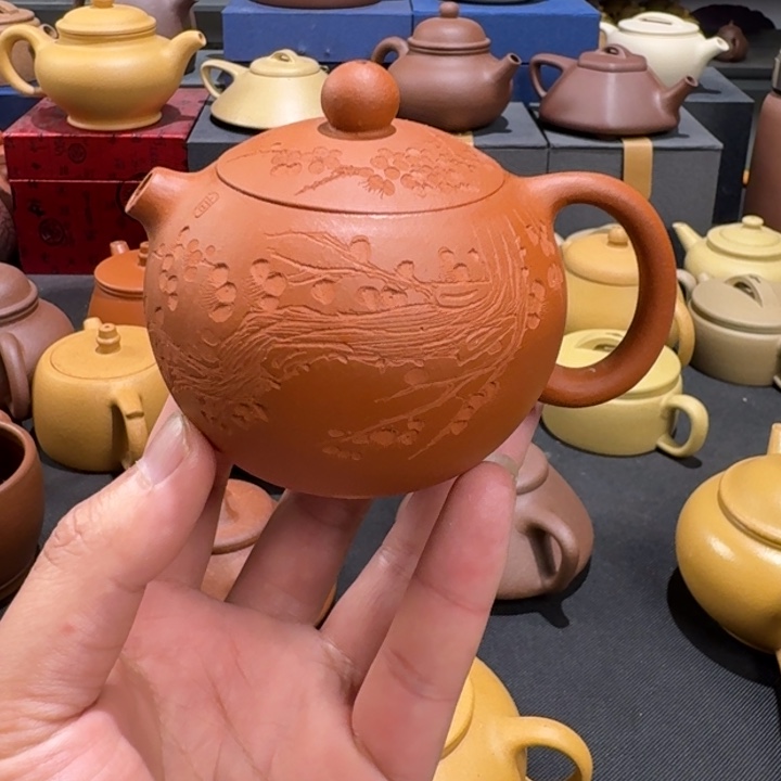 茶壶紫砂小红泥西施190cc