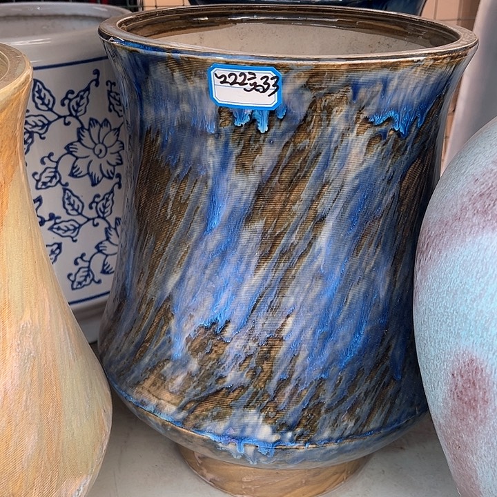 陶瓷景德镇精品花盆栽适合