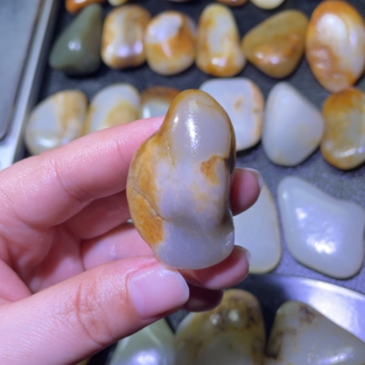 【闪购商品】颈饰未镶嵌和田玉城**事